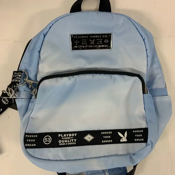 PLAYBOY | Bags | Nwt Playboy Logo Mini Backpack | Poshmark display picture 1